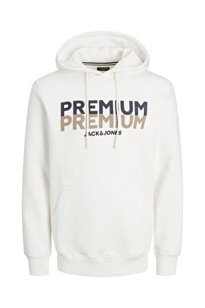 Jack & Jones 12245810-Fw Jprblugere Sweat Hood Prau23 Erkek Sweat Shirt