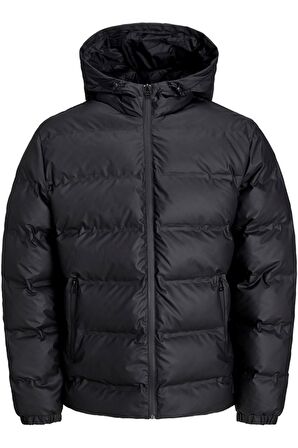 JACK&JONES JCOELEMENTS PU PUFFER SN SİYAH