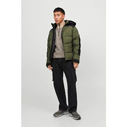 Jack&Jones Jcootıs Puffer Erkek Mont