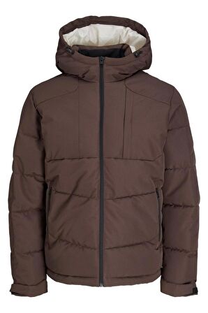 JACK&JONES JCOOTIS PUFFER SN KAHVERENGİ