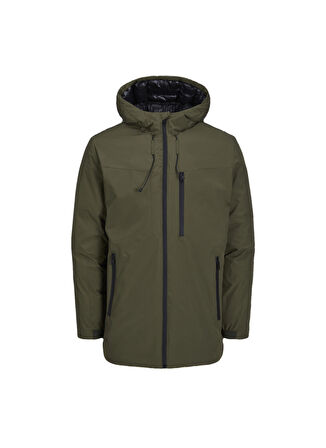 Jack & Jones Haki Erkek Mont 12243225_JCOPAYNE PARKA LN