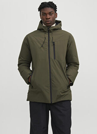 Jack & Jones Haki Erkek Mont 12243225_JCOPAYNE PARKA LN