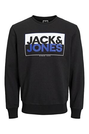 JACK&JONES JCOBOX SWEAT CREW NECK FST SİYAH