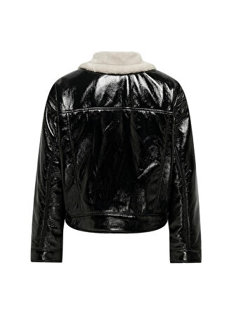 Only Siyah Kadın Mont ONLANITA BONDED BIKER OTW