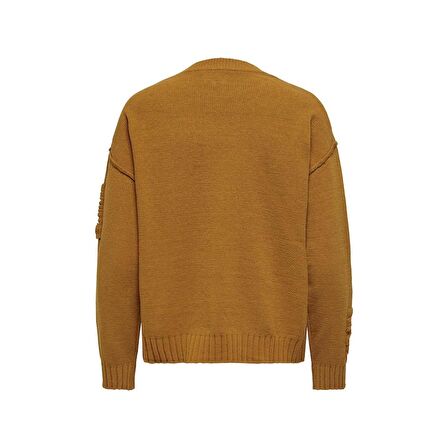 Only Kadın Harf Desenli Kazak - 15301734