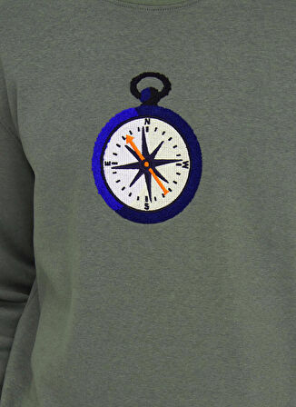 Only & Sons O Yaka Gri Erkek Sweatshırt 22027004_ONSOLIVER REG CAMP SWT CRE