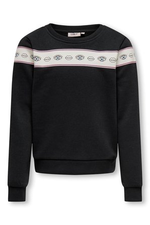 KOGELLIS SHORT L/S EYE O-NECK SWT Kız Çocuk Siyah Sweatshirt - 15303568