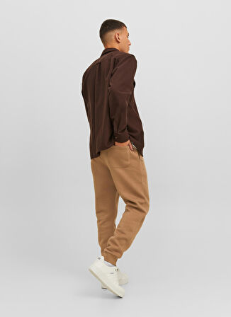 Jack & Jones Regular Fit Kahve Erkek Eşofman Altı 12249274_JPSTGORDON JJBRADLEY SWEAT