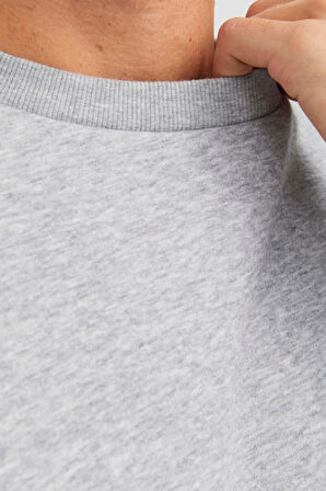 JJEBRADLEY SWEAT CREW NOOS GRİ MELANJ 12249341