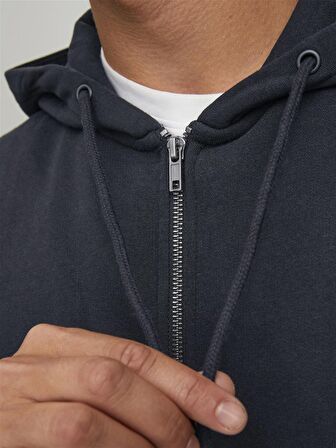Jack & Jones Erkek Fermuarlı Sweatshirt- 12249342