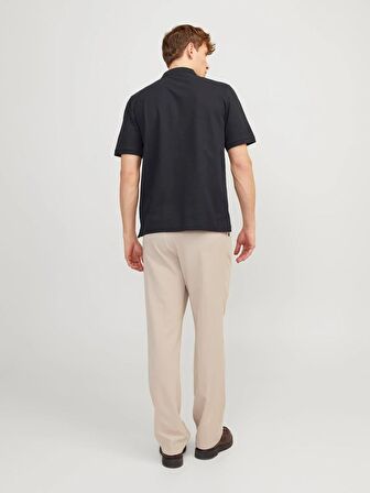 Jack & Jones Jjemac Zip Ss Polo Sn Erkek T-Shirt
