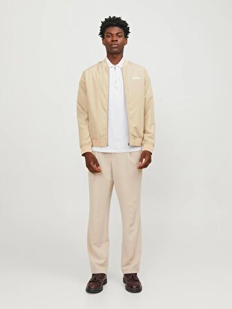 Jack & Jones Jjemac Zip Ss Polo Sn Erkek T-Shirt