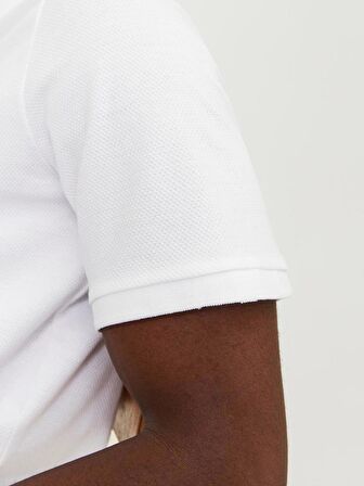 Jack & Jones Jjemac Zip Ss Polo Sn Erkek T-Shirt