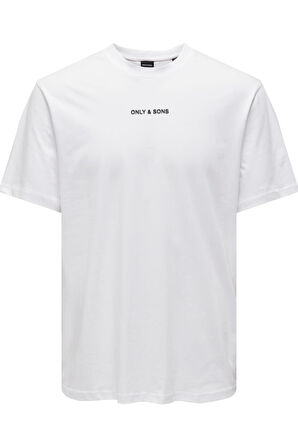 ONSLEVI LIFE REG TEXT SS TEE NOOS BEYAZ 22028147