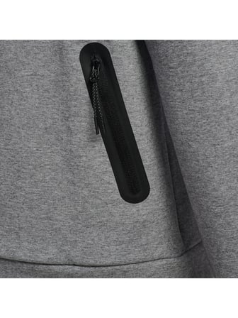 hummel Tech Fleece Regular Zip Hoodie 225912-2006 Gri Erkek Hoodie
