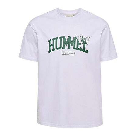 Hummel LOOSE TEE UNIVERSITY BEE KISA KOLLU TİŞÖRT