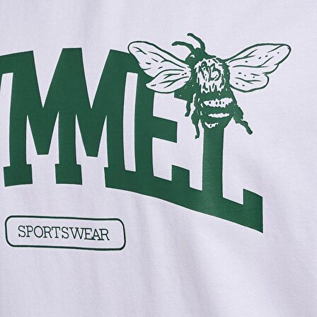 Hummel LOOSE TEE UNIVERSITY BEE KISA KOLLU TİŞÖRT