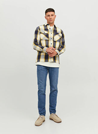 Jack & Jones Düşük Bel Slim Fit Erkek Denim Pantolon 12243457_RDDSLIM ROYAL RE 410 NOOS