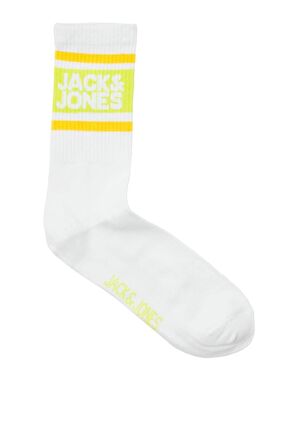 JACK&JONES JACLOGO STRIPE TENNIS SOCK 12250750 YEŞİL