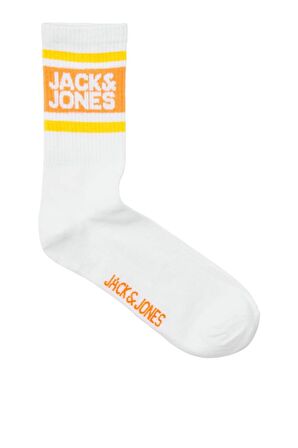 JACK&JONES JACLOGO STRIPE TENNIS SOCK 12250750 TURUNCU