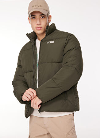 Jack & Jones Haki Erkek Mont 12238745_JJMAX PUFFER JACKET