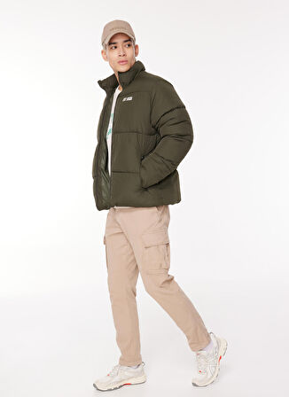 Jack & Jones Haki Erkek Mont 12238745_JJMAX PUFFER JACKET