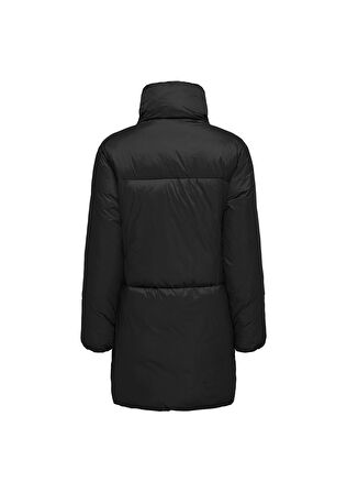 Only Siyah Kadın Mont ONLMAX BF LONG PUFFER OTW