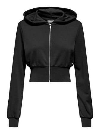 Only Onlloomi L/S Zip Hood Ub Swt Kadın Sweatshirt