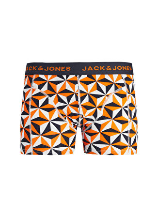 Jack & Jones Turuncu Erkek Boxer 12250985_JACGEOMETRIC GEMS TRUNK