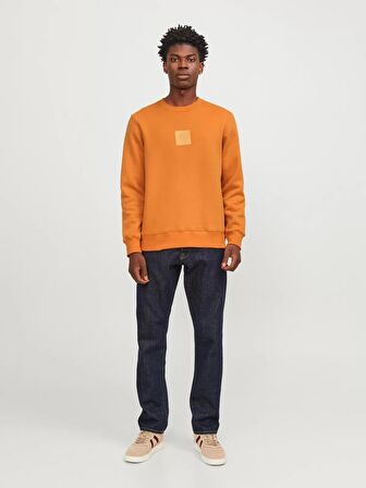 Jack & Jones Jprblaleo Sweat Crew Neck Erkek Sweatshirt