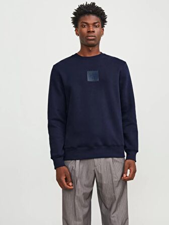 Jack & Jones Jprblaleo Sweat Crew Neck Erkek Sweatshirt