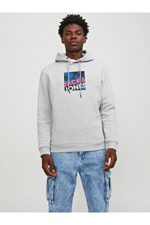 Logo Baskılı Kapüşonlu Sweatshirt - Logan