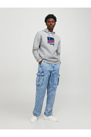Logo Baskılı Kapüşonlu Sweatshirt - Logan