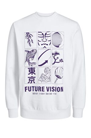 Jack & Jones Jcocontour Erkek Sweatshirt 12247309