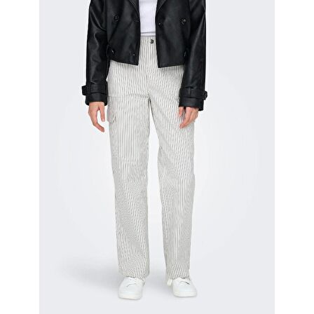 Only Onlmalfy Inez Hw Stripe Kadın Pantolon