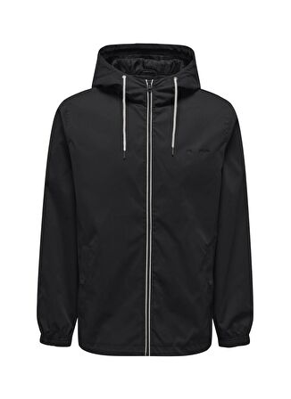 Only & Sons Normal Siyah Erkek Ceket ONSALEXANDER SPRING JACKET OTW VD