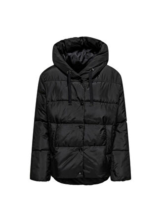 Only Siyah Kadın Mont ONLSELIN PUFFER JACKET OTW