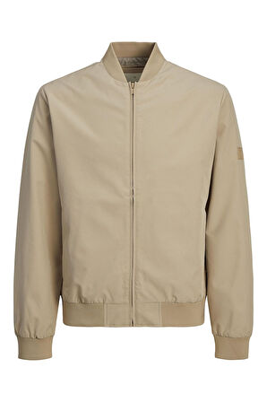 Jack & Jones Erkek JPRCcıllusıon Bomber Baharlık Bej Ceket - 12251942