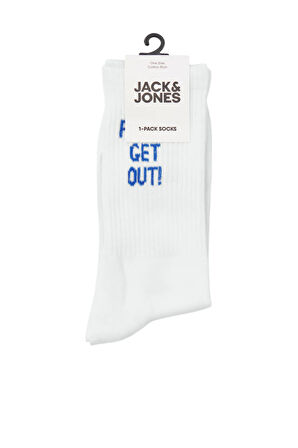 Jack & Jones Erkek Beyaz Çorap (Model Kodu: 12252066 )