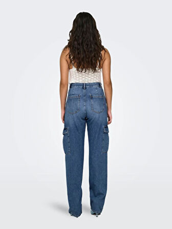 Only Onljune High Waisted Kadın Denim Pantolon