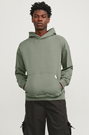 Jack & Jones 12251328 Erkek  Yeşil Sweatshirt