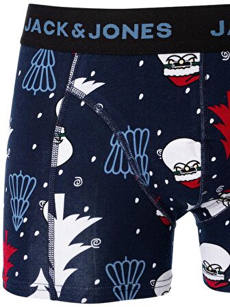 Jack & Jones Erkek Yılbaşı Konseptli Tekli Boxer - 12252448