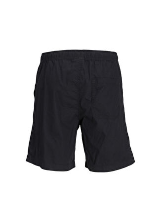 Jack & Jones Loose Fit Siyah Erkek Şort JPSTJAIDEN JJMAZE RIPSTOP JOGGER SH