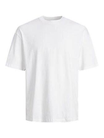 JJEBRADLEY TEE SS O-NECK NOOS White