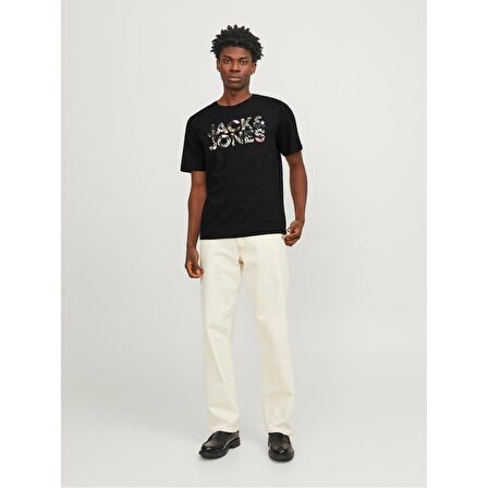 Jack Jones Tişört Jeff Corp Logo O Neck