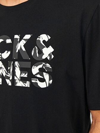 Jack & Jones Jjejeff Corp Logo Tee Ss O-Neck Sn Erkek T-Shirt