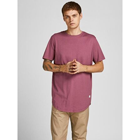 JACK&JONES JJENOA TEE SS CREW NECK NOOS 12113648 GÜLRENGİ