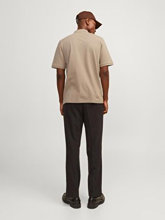 Jack & Jones Jjemac Zip Ss Polo Sn Erkek T-Shirt
