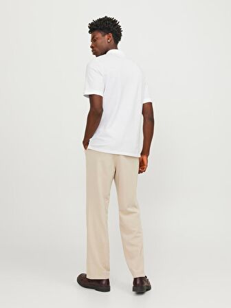 Jack & Jones Jjemac Zip Ss Polo Sn Erkek T-Shirt