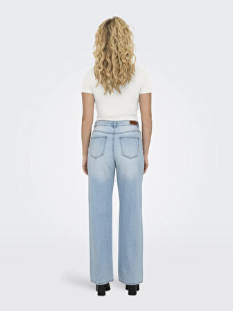 Only Onlbetty Life Ss O-Neck Kadın Crop T-shirt 15311891